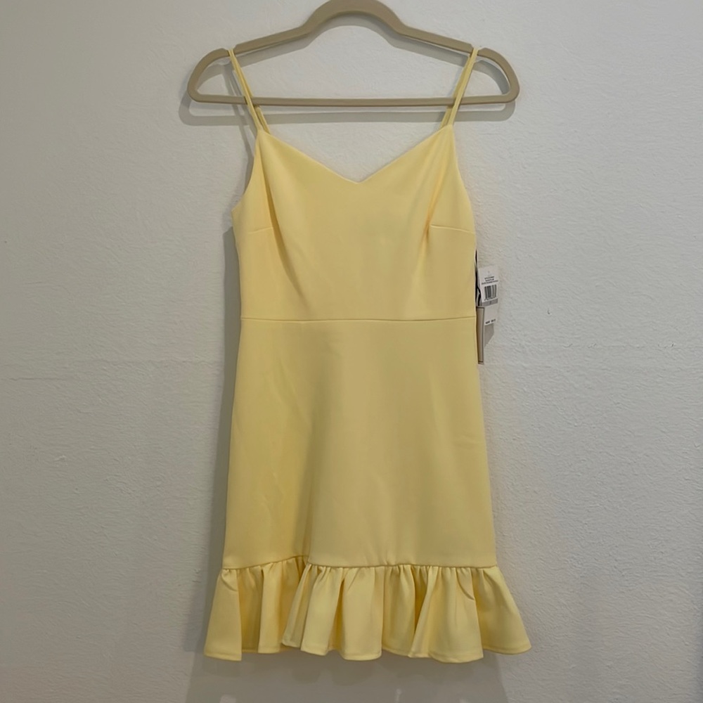 Revolve 1. STATE Yellow Dress (New w/ tags)